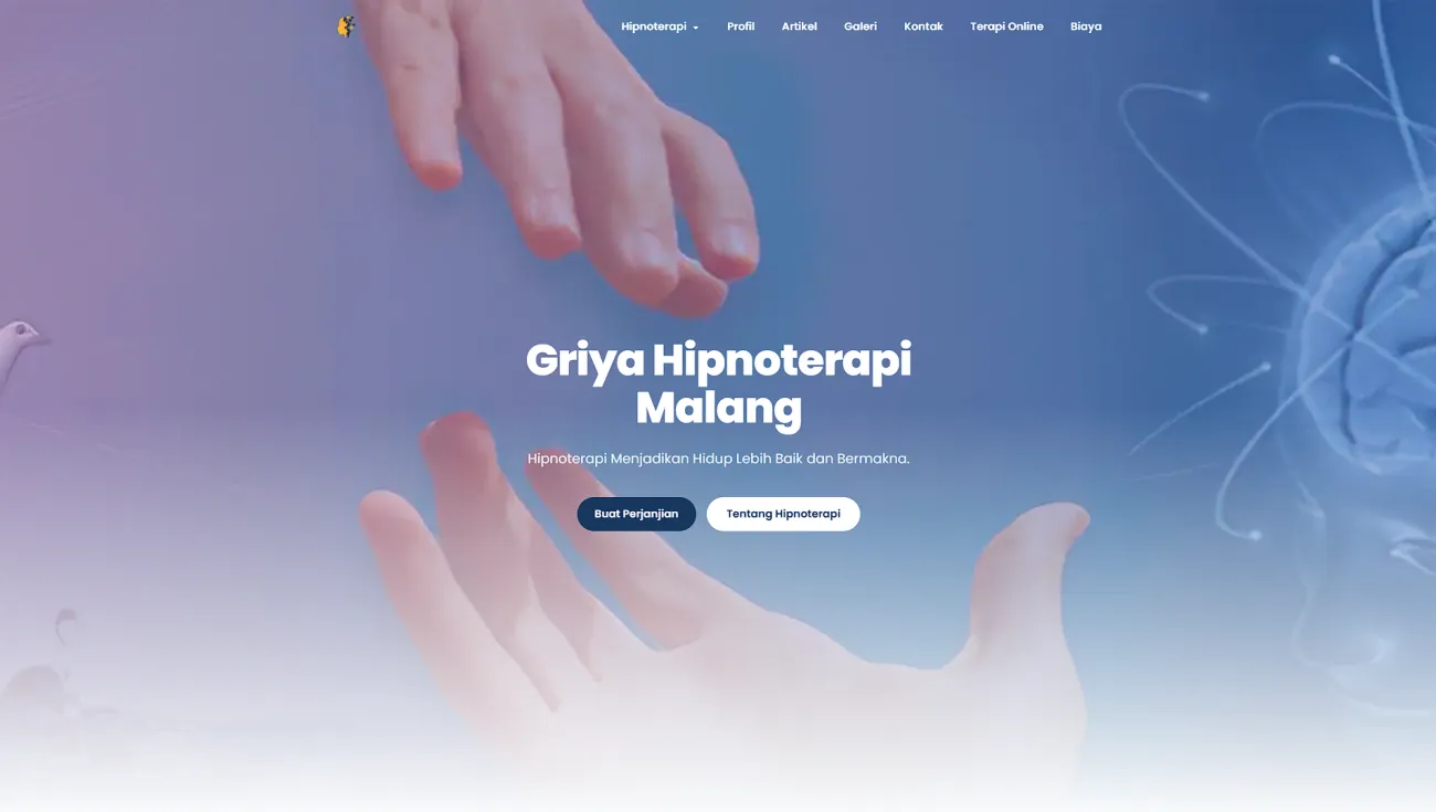 Griya Hipnoterapi Malang Responsive Web