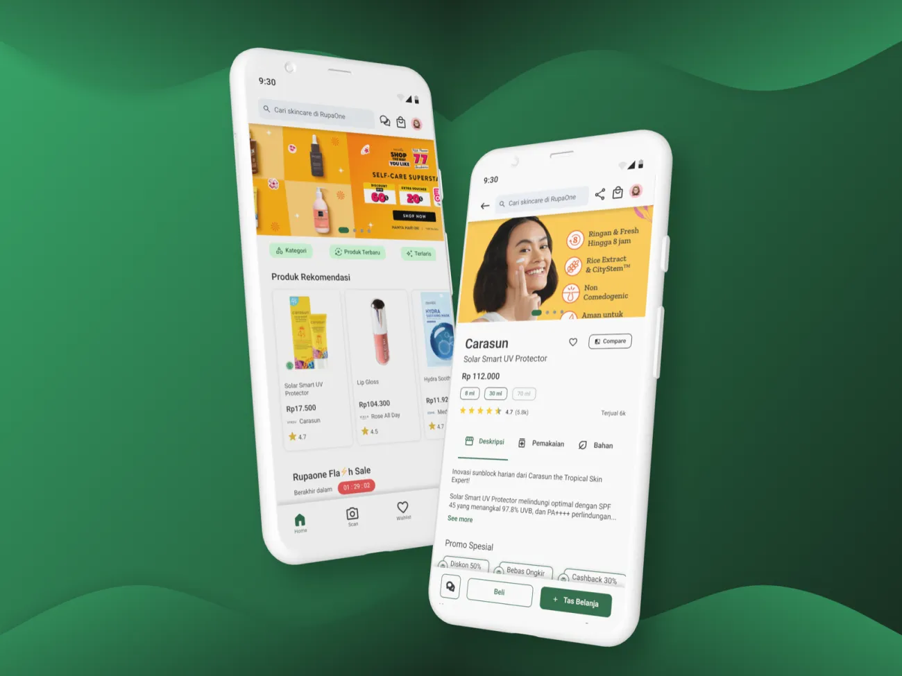 RupaOne health and beauty e-commerce app